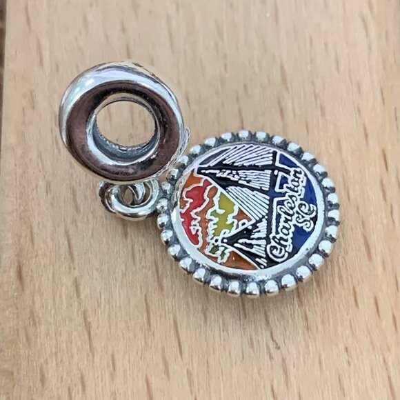 Pandora Charleston SC  Dangle Charm Pendant, S925 Silver Bracelets - Picture 3 of 4